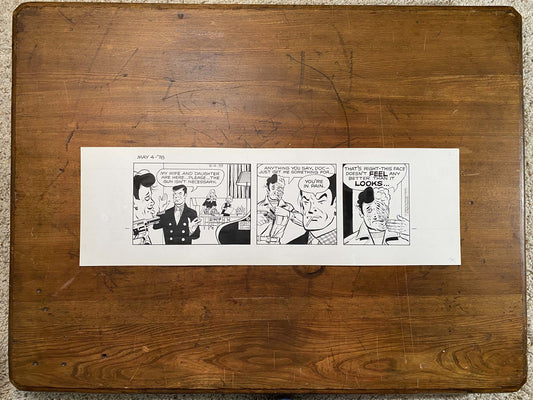 Dick Tracy Daily 5/4/78 Original Art Illustration | Fletcher Studio