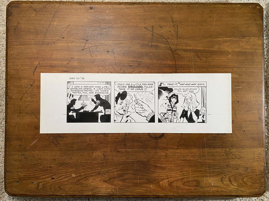 Dick Tracy Daily 5/10/78 Original Art Illustration | Fletcher Studio