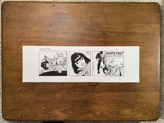 Dick Tracy Daily 5/27/78 Original Art Illustration | Fletcher Studio