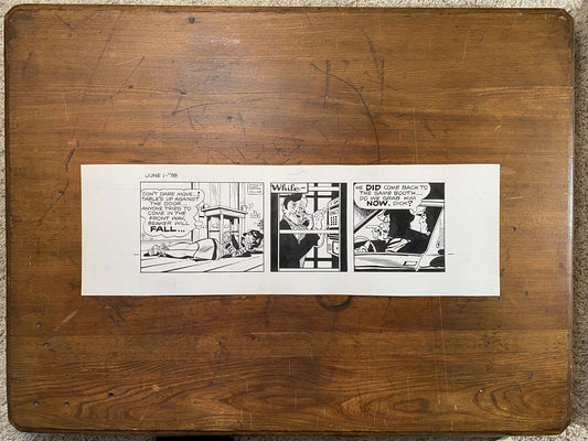 Dick Tracy Daily 6/1/78 Original Art Illustration | Fletcher Studio