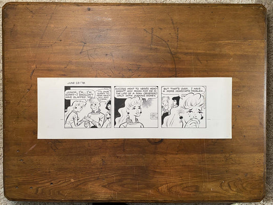 Dick Tracy Daily 6/23/78 Original Art Illustration | Fletcher Studio