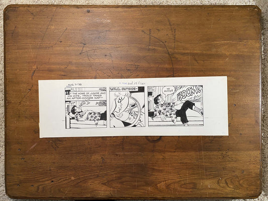 Dick Tracy Daily 8/7/78 Original Art Illustration | Fletcher Studio
