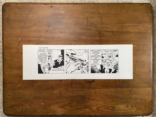Dick Tracy Daily 8/26/78 Original Art Illustration | Fletcher Studio
