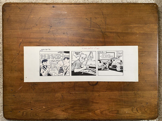 Dick Tracy Daily 8/28/78 Original Art Illustration | Fletcher Studio