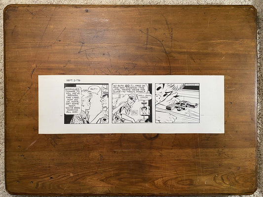 Dick Tracy Daily 9/2/78 Original Art Illustration | Fletcher Studio