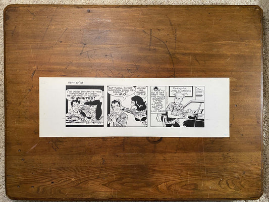 Dick Tracy Daily 9/6/78 Original Art Illustration | Fletcher Studio