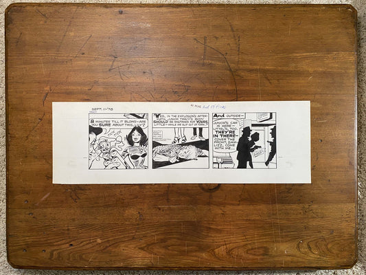 Dick Tracy Daily 9/11/78 Original Art Illustration | Fletcher Studio