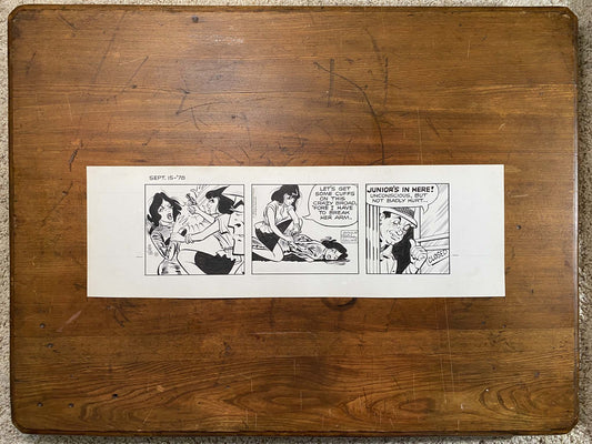 Dick Tracy Daily 9/15/78 Original Art Illustration | Fletcher Studio