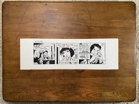 Dick Tracy Daily 10/21/78 Original Art Illustration | Fletcher Studio