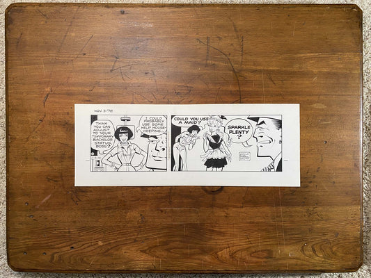Dick Tracy Daily 11/3/78 Original Art Illustration | Fletcher Studio