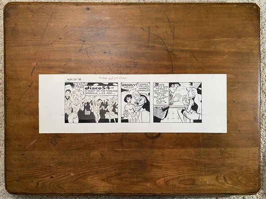 Dick Tracy Daily 11/13/78 Original Art Illustration | Fletcher Studio