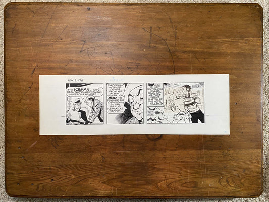 Dick Tracy Daily 11/21/78 Original Art Illustration | Fletcher Studio