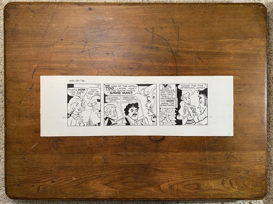 Dick Tracy Daily 11/25/78 Original Art Illustration | Fletcher Studio