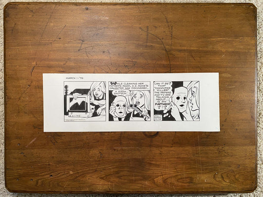 Dick Tracy Daily 3/1/79 Original Art Illustration | Fletcher Studio