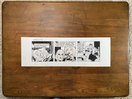 Dick Tracy Daily 3/10/79 Original Art Illustration | Fletcher Studio
