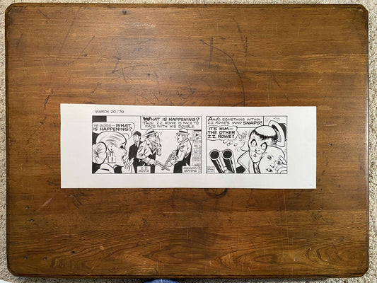 Dick Tracy Daily 3/20/79 Original Art Illustration | Fletcher Studio