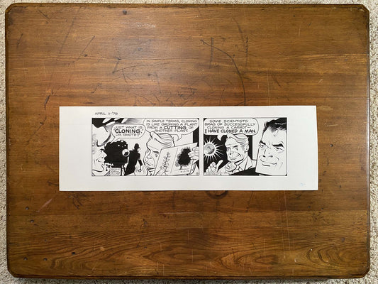 Dick Tracy Daily 4/11/79 Original Art Illustration | Fletcher Studio