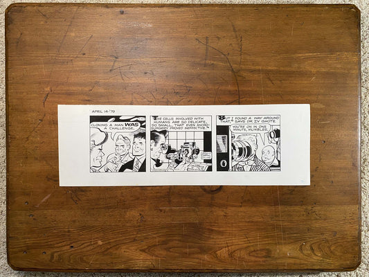 Dick Tracy Daily 4/14/79 Original Art Illustration | Fletcher Studio