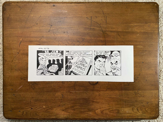 Dick Tracy Daily 4/20/79 Original Art Illustration | Fletcher Studio