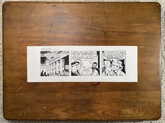Dick Tracy Daily 5/3/79 Original Art Illustration | Fletcher Studio