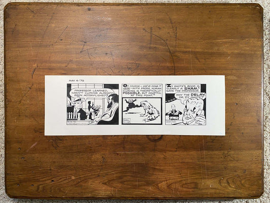 Dick Tracy Daily 5/4/79 Original Art Illustration | Fletcher Studio