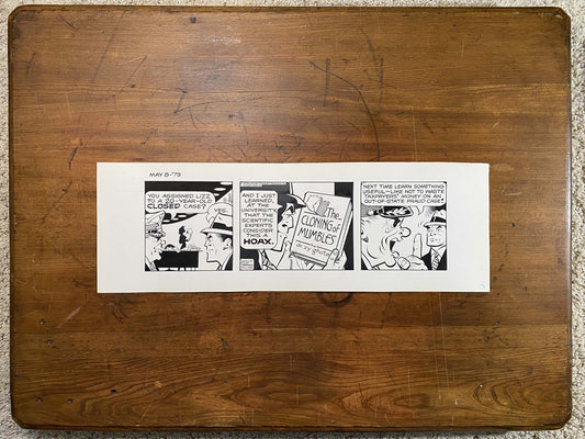 Dick Tracy Daily 5/8/79 Original Art Illustration | Fletcher Studio