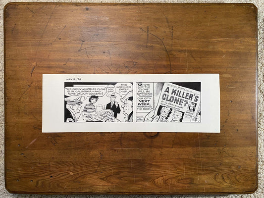 Dick Tracy Daily 5/9/79 Original Art Illustration | Fletcher Studio