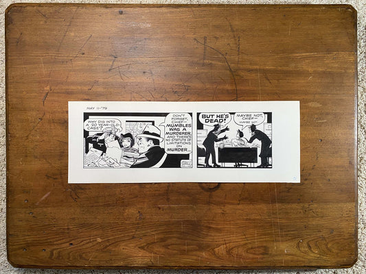 Dick Tracy Daily 5/11/79 Original Art Illustration | Fletcher Studio