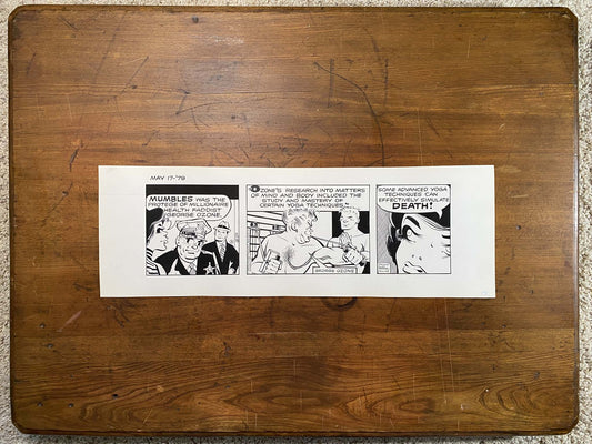 Dick Tracy Daily 5/17/79 Original Art Illustration | Fletcher Studio