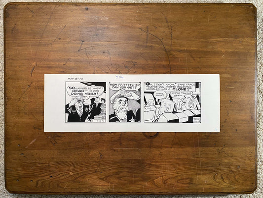 Dick Tracy Daily 5/18/79 Original Art Illustration | Fletcher Studio
