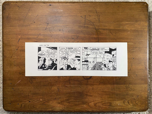 Dick Tracy Daily 5/23/79 Original Art Illustration | Fletcher Studio